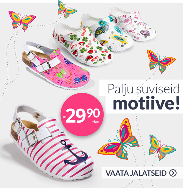 Cninic Dress jalatsid - palju suviseid motiive