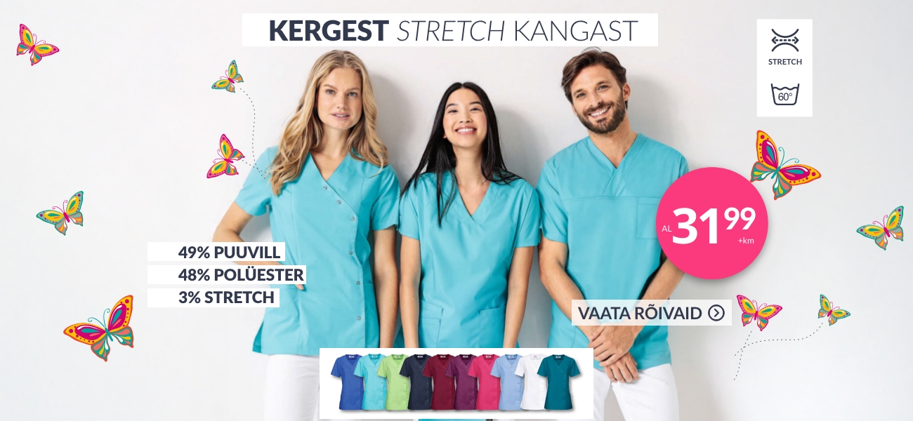 Venivast kangast riiete banner