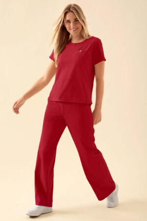 KAERE naiste särk - ümara kaelusega, punane