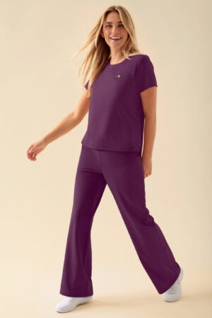 KAERE naiste särk - ümara kaelusega, ploom