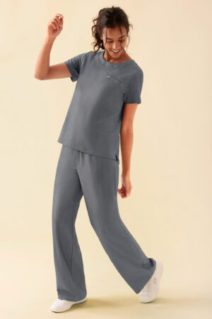 KAERE naiste särk - ümara kaelusega, hall