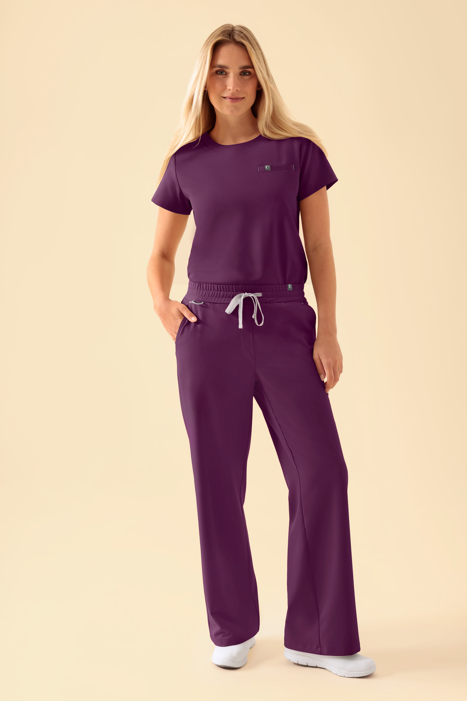 KAERE naiste laiad püksid - ploom