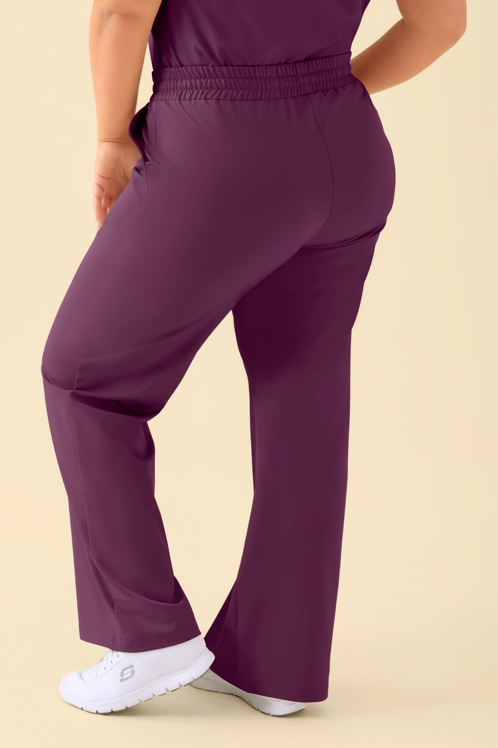 KAERE naiste laiad püksid - ploom - Image 5