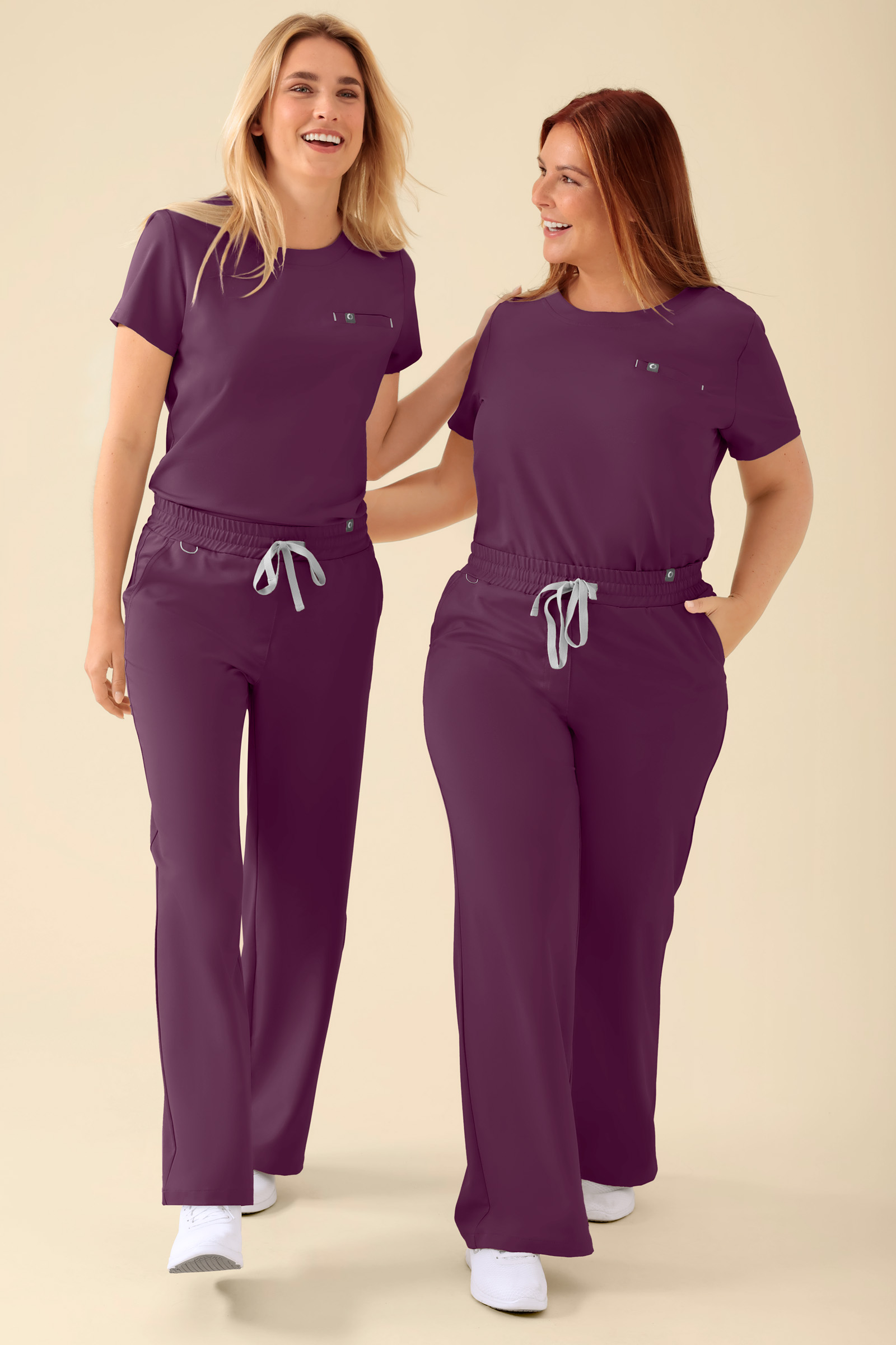 KAERE naiste laiad püksid - ploom - Image 6