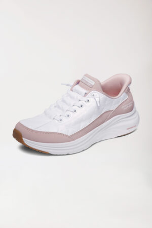 Naiste tossud Skechers - valged/roosa
