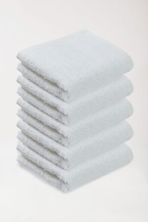 Külalisrätik - valge 30x30 cm