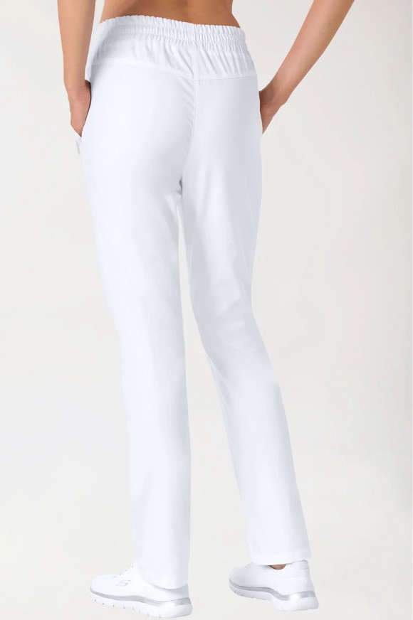 Tööpüksid, unisex, valged - Pilt 2