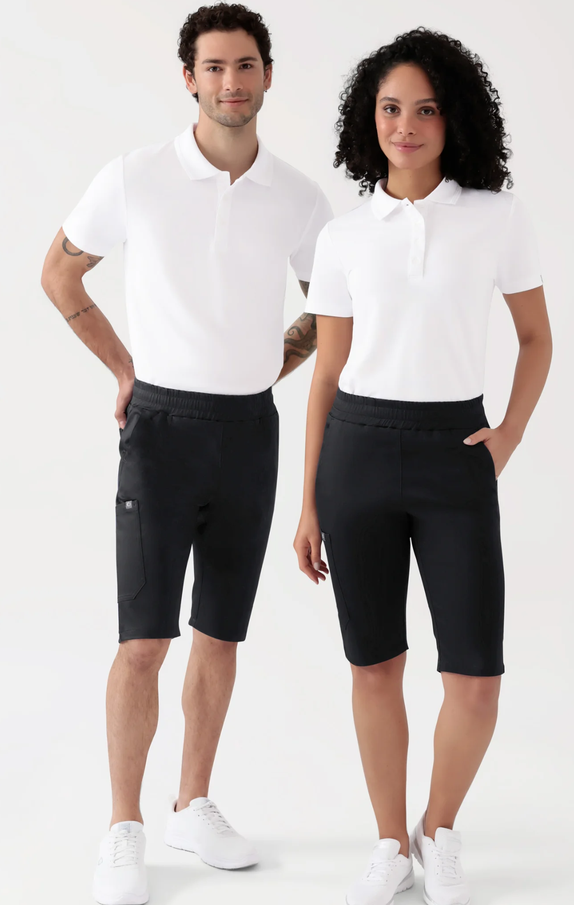 COMFY FLEX Stretch unisex poolpikad püksid, unisex, mustad