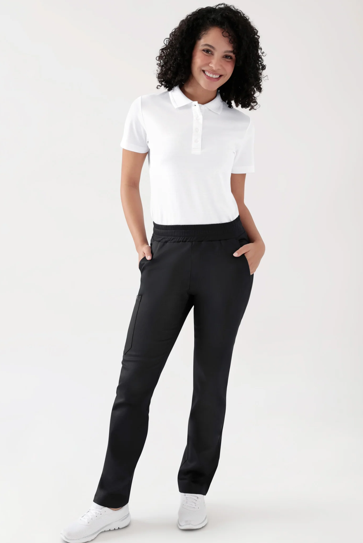COMFY FLEX stretch tööpüksid, unisex, must - Pilt 3