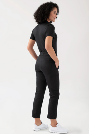 COMFY FLEX Stretch unisex püksid, 7/8 pikkus, mustad - Pilt 2