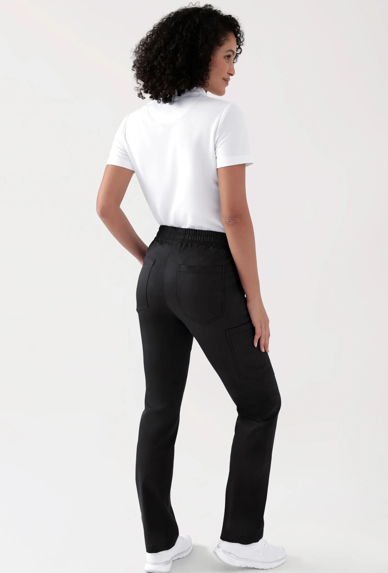 COMFY FLEX stretch tööpüksid, unisex, must - Pilt 2