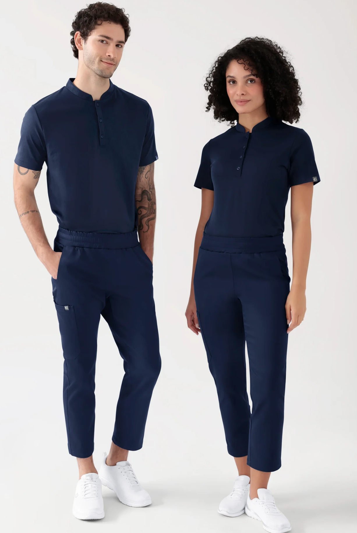 COMFY FLEX Stretch unisex püksid, 7/8 pikkus, sinised